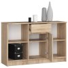 komoda b 17 120cm 1 szuflada 1 drzwi sonoma ea4ytocwxfuac81b