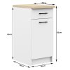 szafka kuchenna oliwia s 40cm 1d 1s biala tpo4r0ir8vpmepd3