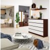 komoda k140 8 szuflad wenge biala cn2gk1ewh1wq3ih8