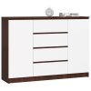 komoda k140 2 drzwi 4 szuflady wenge biala fb2zea36hnzxhlam