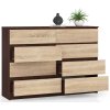 komoda k140 8 szuflad wenge sonoma lnveprtnlz6tdciw