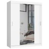 szafa przesuwna 150cm clp z lustrem biala dttudzlld2cnijst