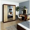 szafa przesuwna 150cm clp z lustrem wenge sonoma m6jwwotpvabbpwaa