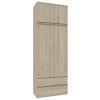 nadstawka do szafy s 90cm 2 drzwi 2 szuflady sonoma dqjxwnrs2q3bjdaq