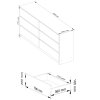 komoda do salonu k 160 cm 6 szuflad dab artisan 095c6ycy7wv7tma0