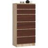 komoda k 60cm 6 szuflad sonoma wenge lhwsvbohtryz2i3s