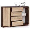 komoda k 140cm 2 drzwi 4 szuflady wenge sonoma 3mgkcq9zhlltvbg4