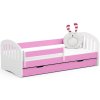 lozko dzieciece 180x80 play ze stelazem i materacem rozowe x1xvfcsekbeugfkw