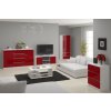 szafa star s60 2 drzwi 2 szuflady biala czerwony polysk vbjsvy17ml2mhcjq