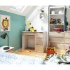 biurko komputerowe 90 cm a7 biale cappuccino polysk prawe 1pf2ezgfgzuvgks0