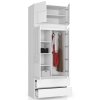 nadstawka na szafe 90 cm biala bialy polysk 2 drzwi aeg2bmzt9dwshycs