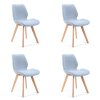4x krzeslo tapicerowane materialowe sj0159 niebieskie c47xyrmhjzfhp5ta
