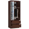 szafa star s60 z lustrem 2 drzwi 2 szuflady wenge jykcrwrgwbehqtvx