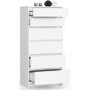 komoda 60cm 6 szuflad biala lgxky0czn806qhvs wshfxslqejswmegy