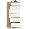 komoda do salonu k 60 cm 6 szuflad dab artisan biala mi6sudmdlp0ndr1v qvtplo6rx1fulsnf