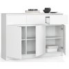 komoda k 140cm 3 drzwi 3 szuflady biala 4sezoaxjzc3c7rvc cnsrpa6qc0zhrljq