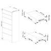komoda k60 6 szuflad biala grafit polysk hgpgahq2fsjluooe gfggd0pm5asmzq6l