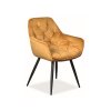 cherryvccu krzeslo cherry velvet czarny stelaz curry bluvel 68