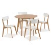 mosso 90 oak chairs