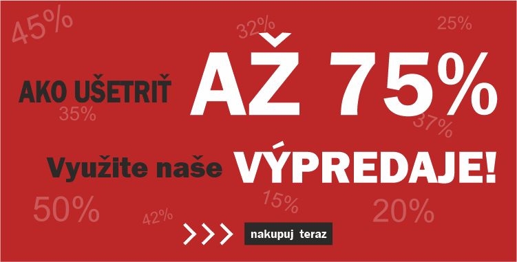 Ušetri 75 %