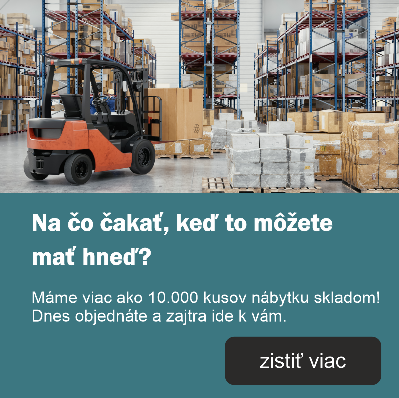 Cez 10.000 kusov nábytku skladom