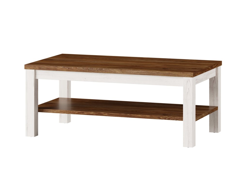 Vintage konferenčný stolík s poličkou COUNTY 41