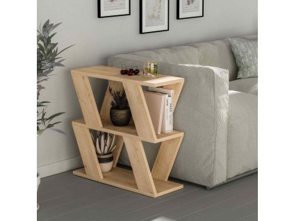 Odkladací stolík BAROTH, dub