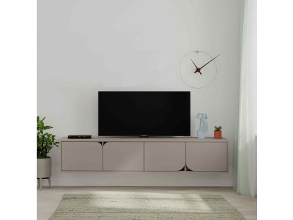 TV stolík SINESHA, svetlá mocca