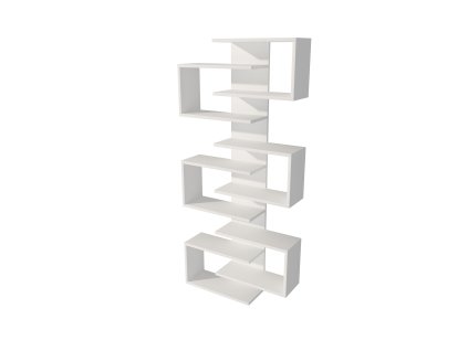 Nástenný regál STAR, biela