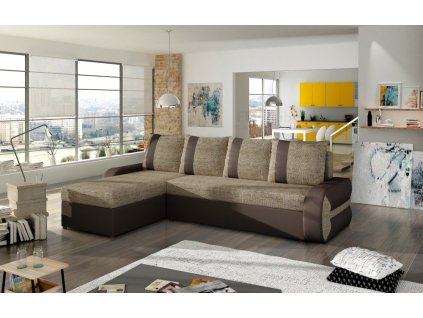 Rohová sedačka TIKO 2, Berlin03 / Madryt 128