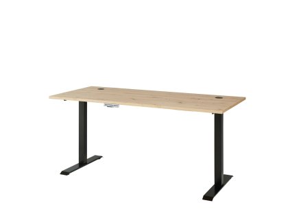 Kancelársky stôl BURGON 75, dub Artisan / grafit