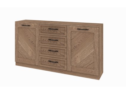 Komoda z masívu ZYCO 47, dub rustical