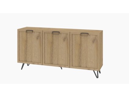 Komoda z masívu BIMBO 47, dub dziki/ artisan olej