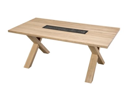 Jedálenský stôl 40 NEAPOL, dub bianco