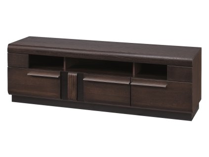 Široká RTV skrinka PORTORIKO 25, dub čokoládový