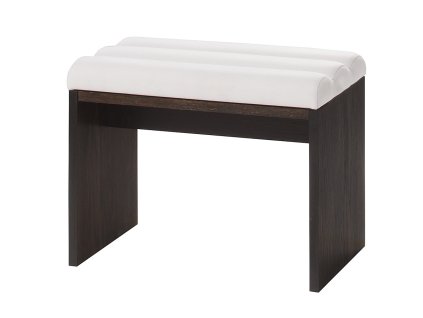 Taburetka ku stolíku PORTORIKO 81, dub čokoládový/carabu 60