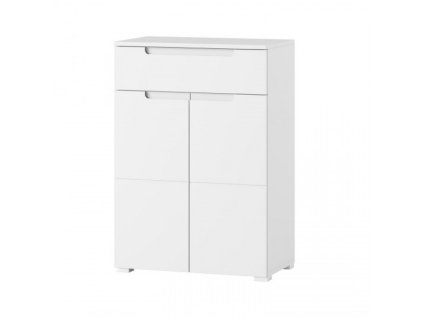 Skrinka 19 biela/biely lesk. CELENE