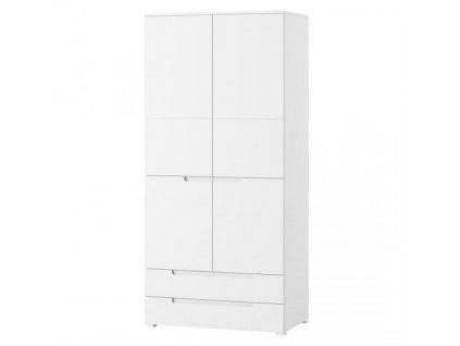 Skrina 28 biela/biely lesk CELENE