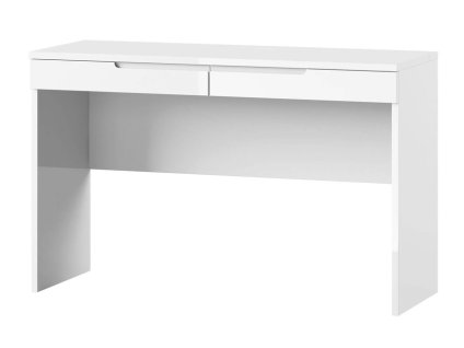 Pracovný stôl CELENE 31, biela/biely lesk