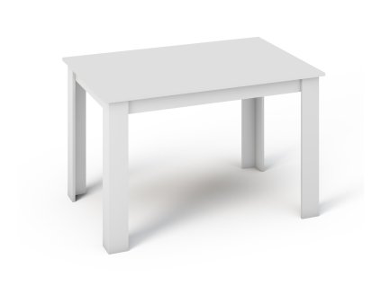 Jedálensky stol 120 cm KONGI, biela