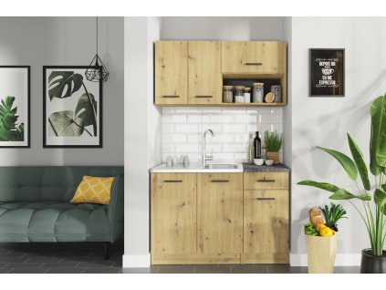 Malá kuchyňa NIKA 120, artisan
