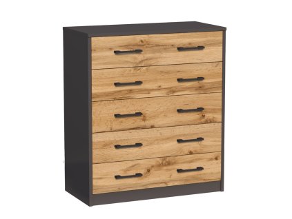 Skrinka na topánky ANES K022 GRAFIT-WOTAN