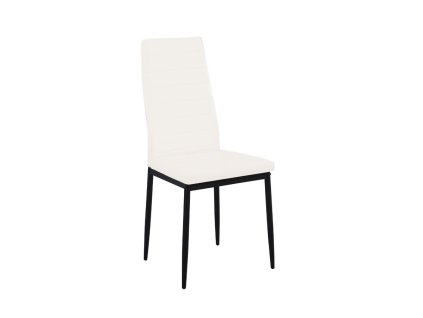 Jedálenská stolička HRON, biela/čierna