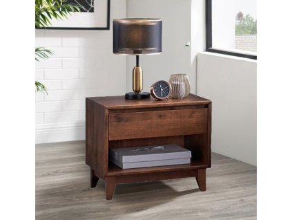 Nočný stolík JERSEY KING, vlašský orech