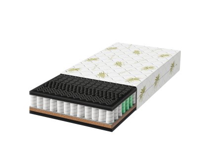 Matrac TANSA premium black, 200 x 100 x 24 cm