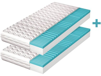 2 ks - Sendvičový matrac 90x200 cm CARI