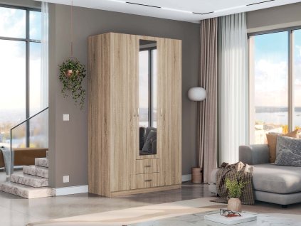 LANDO trojdverovy satnik so zrk dub