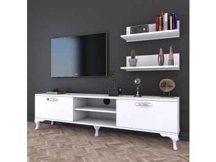 Obývacia stena APLEX, biela