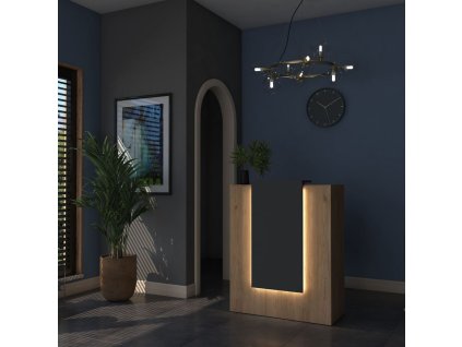 Recepčný pult ULTAN, orech