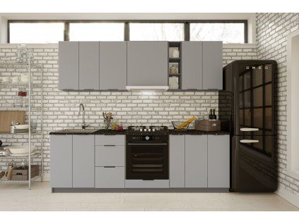 kuchyna daisy kraft 240 grafite grey mouse 1
